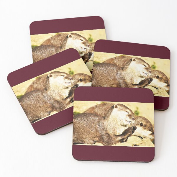 Item preview, Otters in the UK (Devon) designed and sold by Oppos  Community Farm.