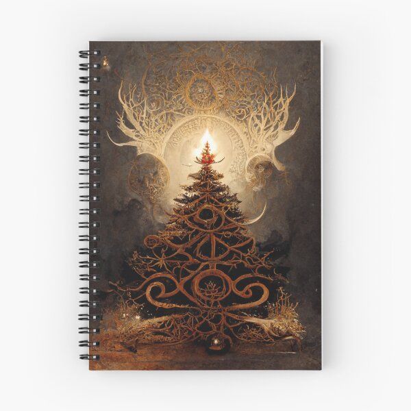 Item preview, Intricate Pagan X-mas Card designed and sold by CartoonrBOY.