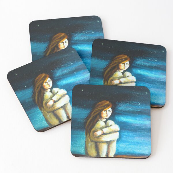 Item preview, la chica solitaria designed and sold by MyOilArt4you.