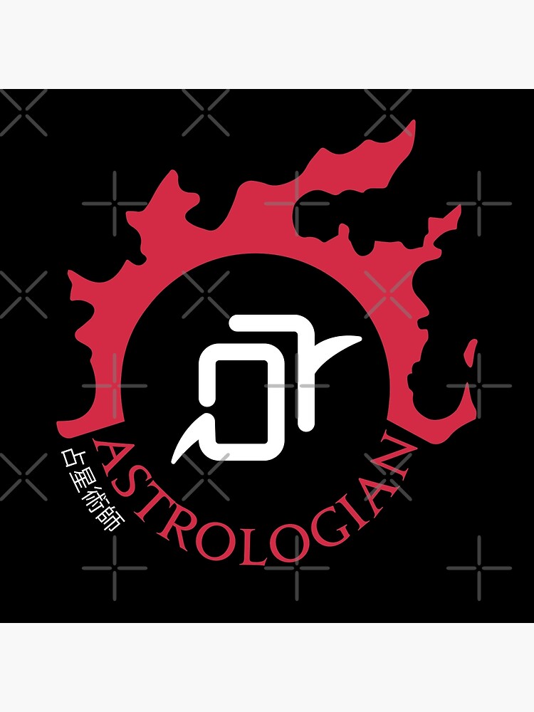 Disover FFXIV -  Astrologian Logo Canvas