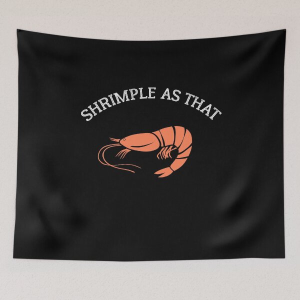 Item preview, Shrimple as that  ! Shellfish, Shrimp Seafood Lovers designed and sold by Raiko-art.