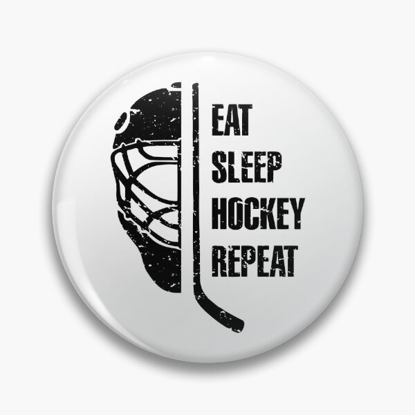 Item preview, Eat Sleep Hockey Repeat designed and sold by Nepaz-Designs.