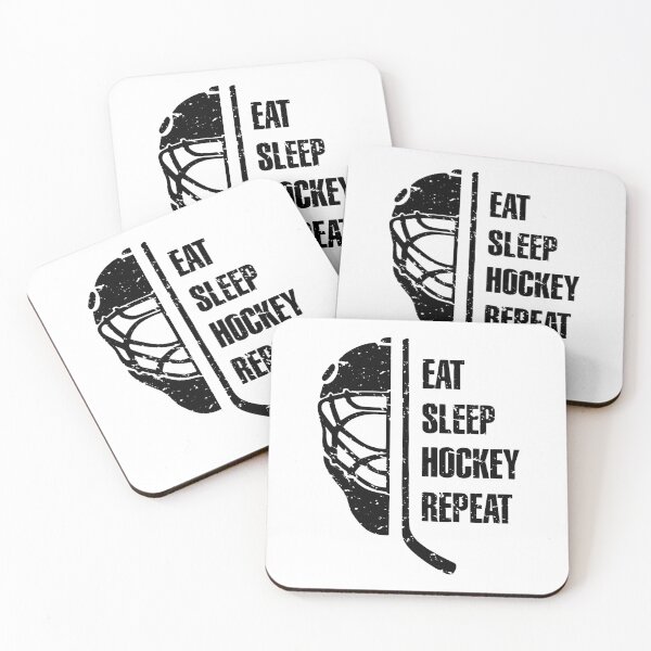 Item preview, Eat Sleep Hockey Repeat designed and sold by Nepaz-Designs.