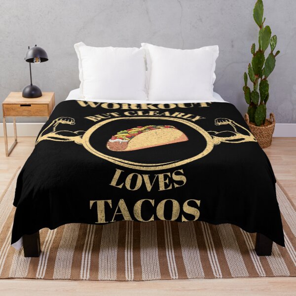 Item preview, Workout but clearly loves tacos designed and sold by JoRealm.