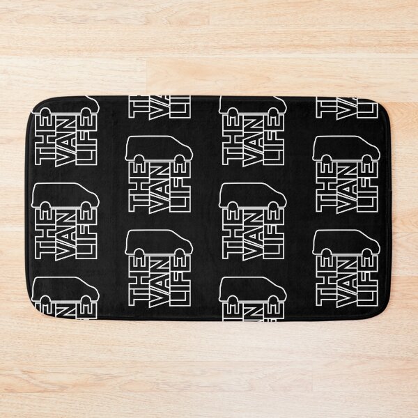 Item preview, the van life outline logo : white designed and sold by robnoble.