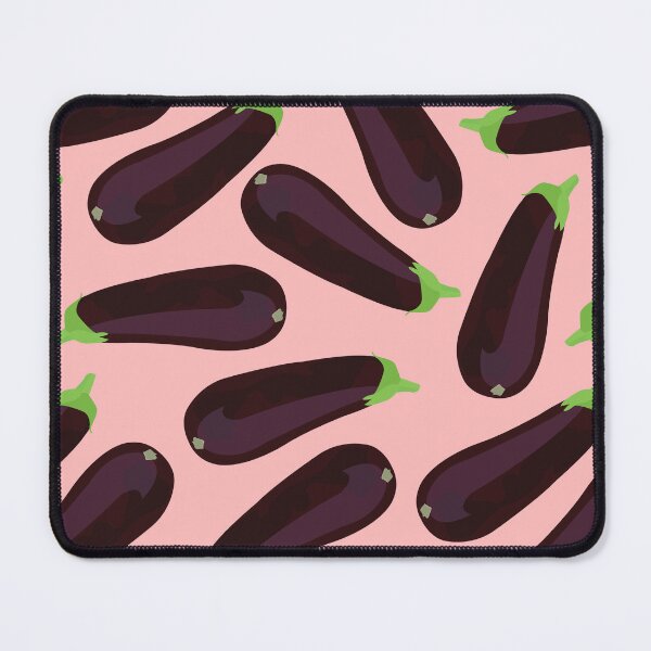 Item preview, Aubergine - eggplant pattern designed and sold by knappidesign.