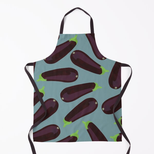 Item preview, Aubergine - eggplant pattern designed and sold by knappidesign.