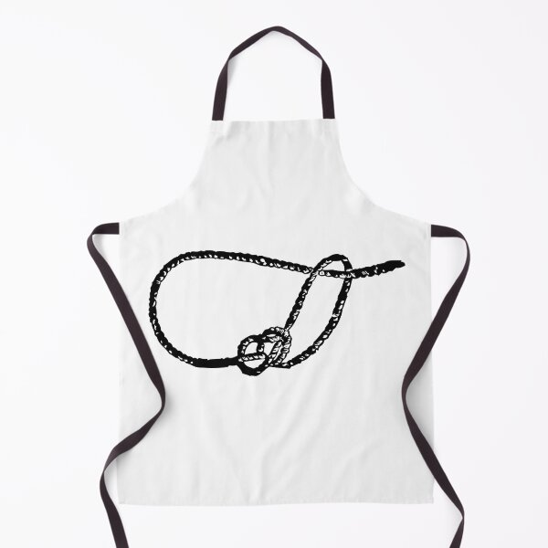 Item preview, Running Bowline, Black on White designed and sold by TheTautLine.