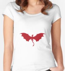 Red dragon Women's Fitted Scoop T-Shirt