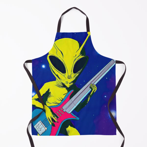 Item preview, Alien playing guitar in Space designed and sold by Ludvig823.