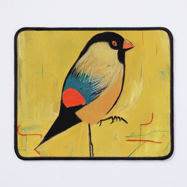 Item preview, Shaft-tail Finch, pop-art poster designed and sold by Åveline Dvorak.
