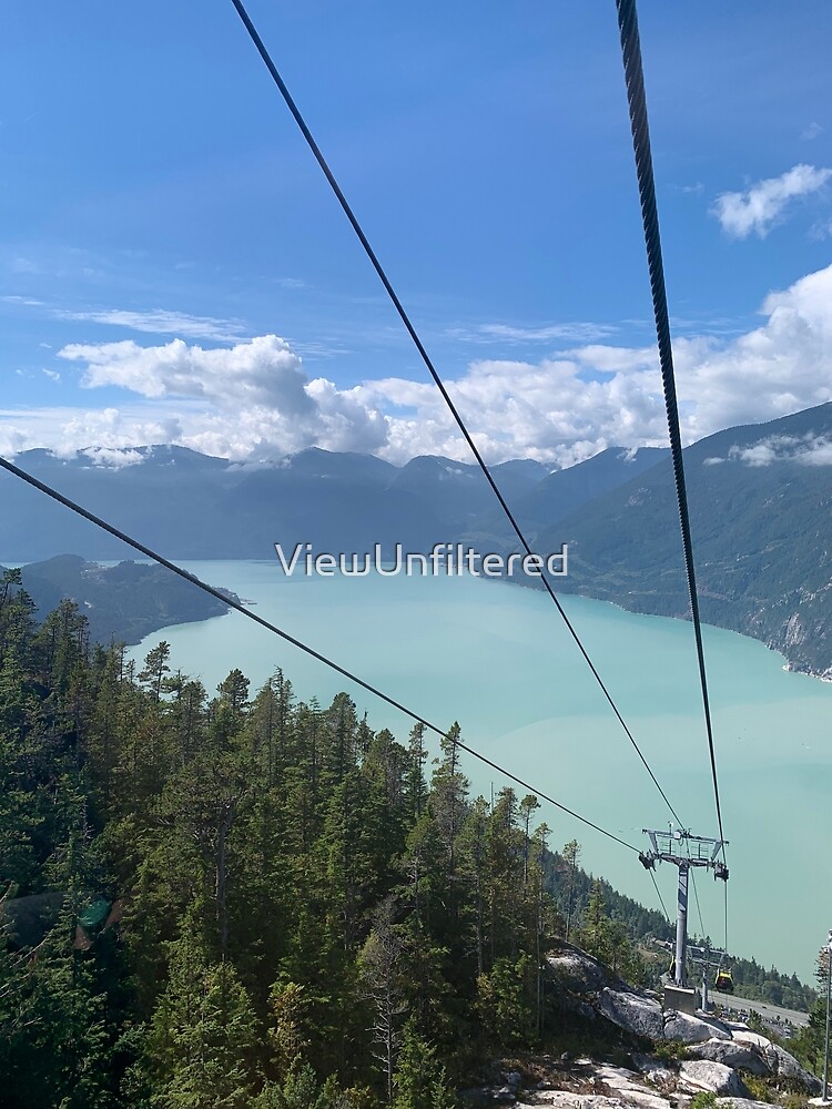 "Sea to Sky Gondola, Squamish, British Columbia" Poster for Sale by