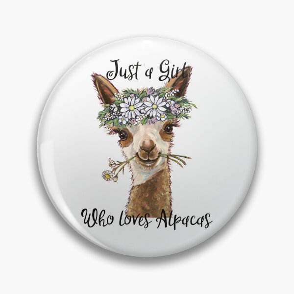 Item preview, Just a Girl Who Loves Alpacas Shirt, Just a Girl Who Loves Alpaca Gifts designed and sold by leekellerart.
