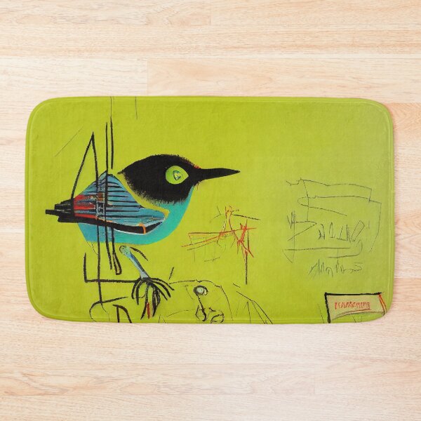 Item preview, Warbling White-Eye, pop-art poster designed and sold by Åveline Dvorak.