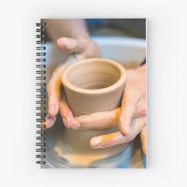 Item preview, Pottering - creating a clay cup in process designed and sold by dvoevnore.