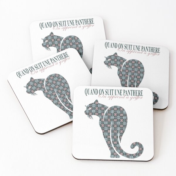 Item preview, When you follow a panther, you learn to scratch with Tara designed and sold by PolairmozaiC.