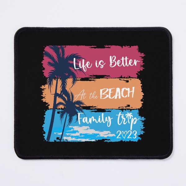 Item preview, Life is Better at the Beach Family Trip Vacation Vibes 2023 designed and sold by Karry-Pat.
