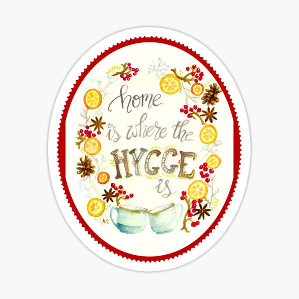 Item preview, Hygge Watercolor designed and sold by SurfPixieArt.