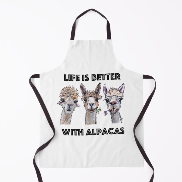 Item preview, Life is Better with Alpacas Art, Alpaca Shirts and Alpaca Art designed and sold by leekellerart.