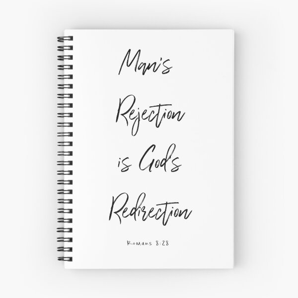 Item preview, Man's Rejection is God's Redirection designed and sold by Karissa Tolliver.