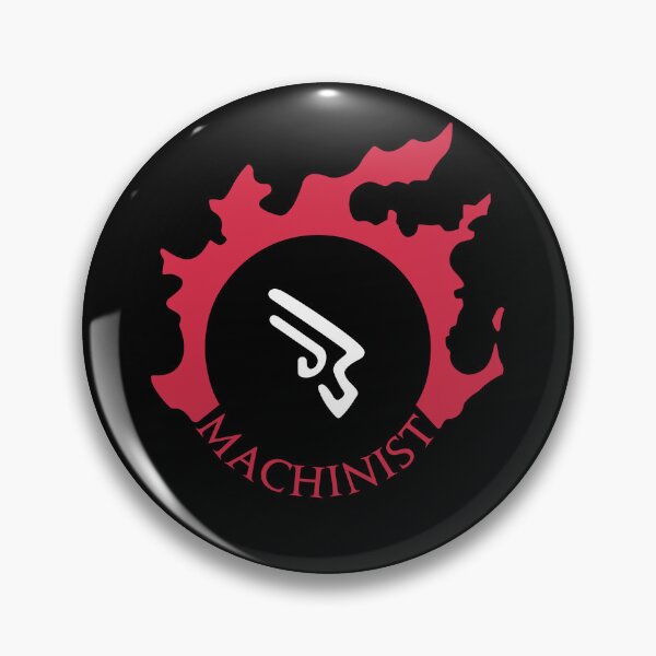Item preview, FFXIV -  Machinist Logo designed and sold by ThePhookas.