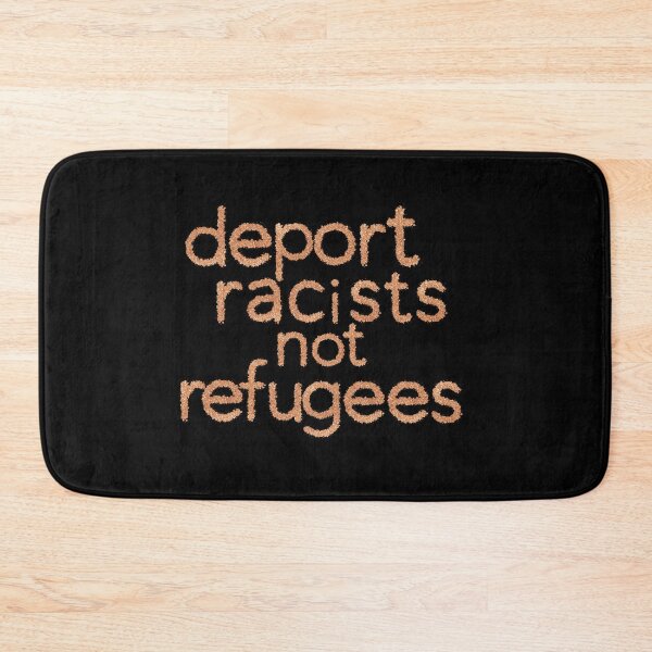 Item preview, Glitter letters_deport racists designed and sold by quinnhopp.