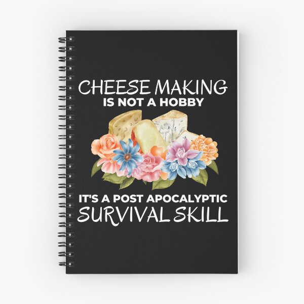 Item preview, Funny Cheese Making is not a Hobby Prepper Joke designed and sold by AloraDawnEve.