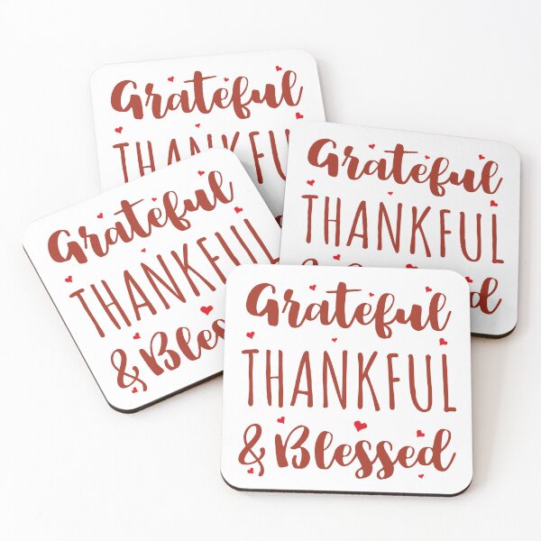 Item preview, Grateful Thankful Blessed Women designed and sold by ChrisPrintables.
