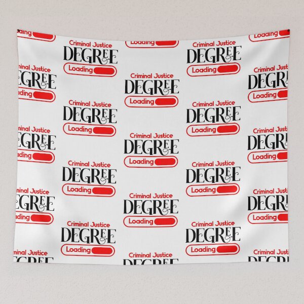 Item preview, Criminal Justice Degree Loading designed and sold by nextneveldesign.