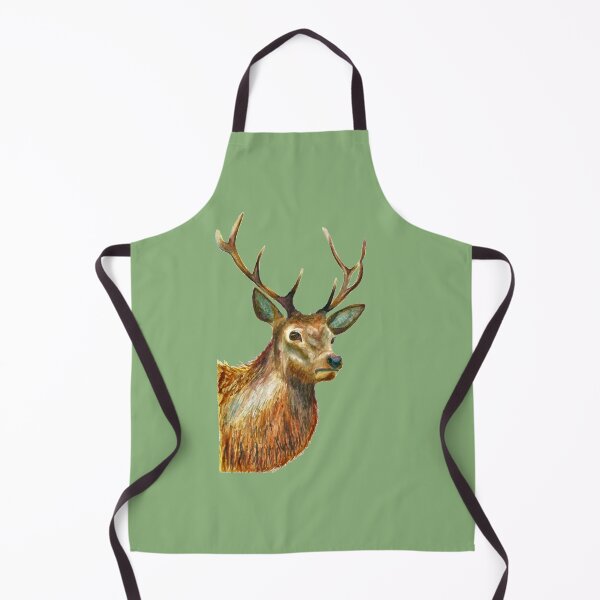 Item preview, Stag (watercolour) designed and sold by Sarah Addy.