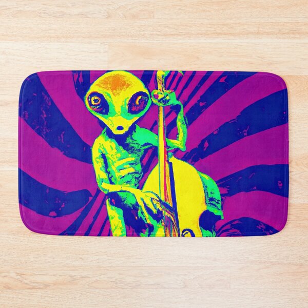 Item preview, Surreal alien bassist from another dimension designed and sold by Ludvig823.