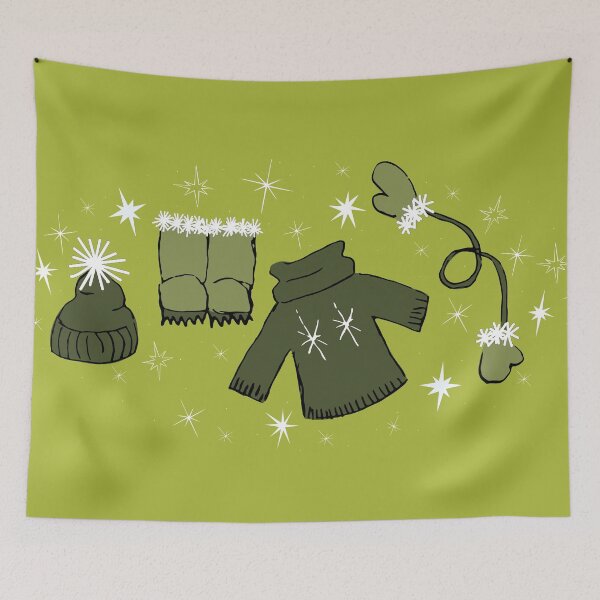 Item preview, Winter weather snow lover cartoon illustration designed and sold by AngelDawnDesign.