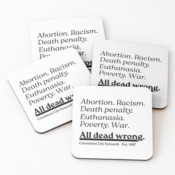 Item preview, All Dead Wrong designed and sold by Consistent Life  Network.
