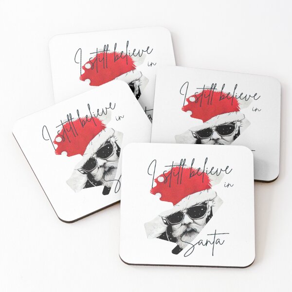 Item preview, Festive I Still Believe in Santa Quote designed and sold by TheCreativeFab.