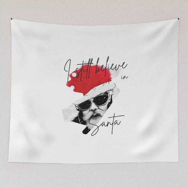 Item preview, Festive I Still Believe in Santa Quote designed and sold by TheCreativeFab.