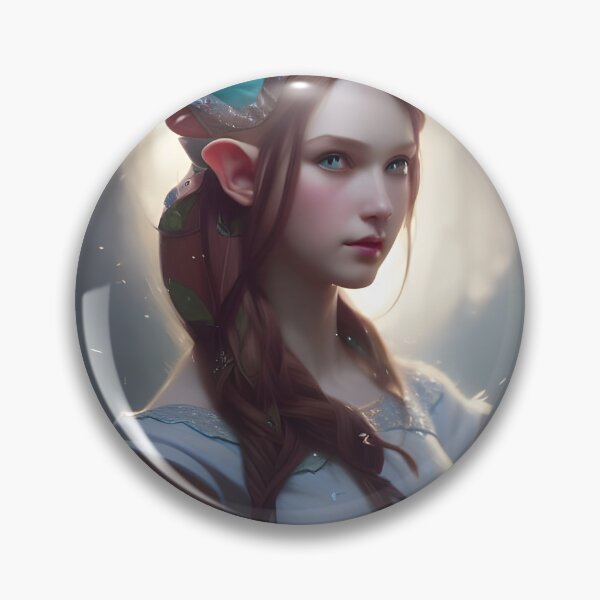 Item preview, Cute Fantasy Elf Maiden Purple designed and sold by Eliteijr.