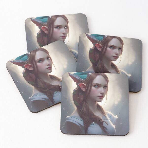 Item preview, Cute Fantasy Elf Maiden Purple designed and sold by Eliteijr.