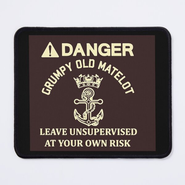 Item preview, Grumpy Old Matelot designed and sold by Oppos  Community Farm.