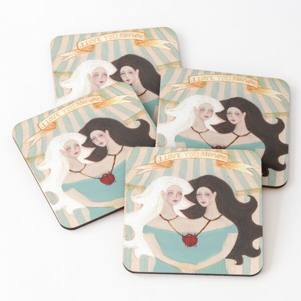 Item preview, I Love You Anyway, or The Girl Makes Peace With Herself, designed and sold by rowenamurillo.