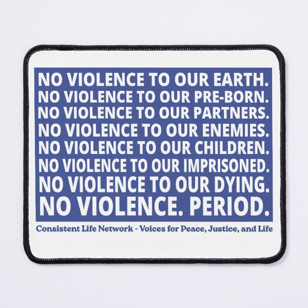 Item preview, No Violence (Sign) designed and sold by Consistent Life Network.
