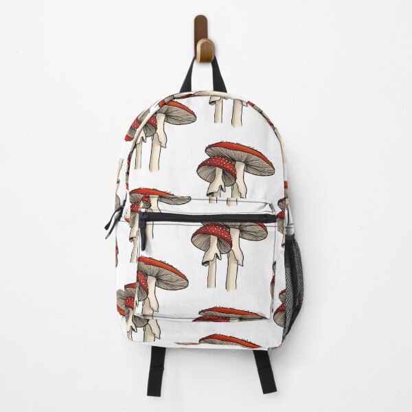 Item preview, Pair of Mushrooms - Amanita Muscaria (Red and White Fungi) designed and sold by Courtney Matulewicz.