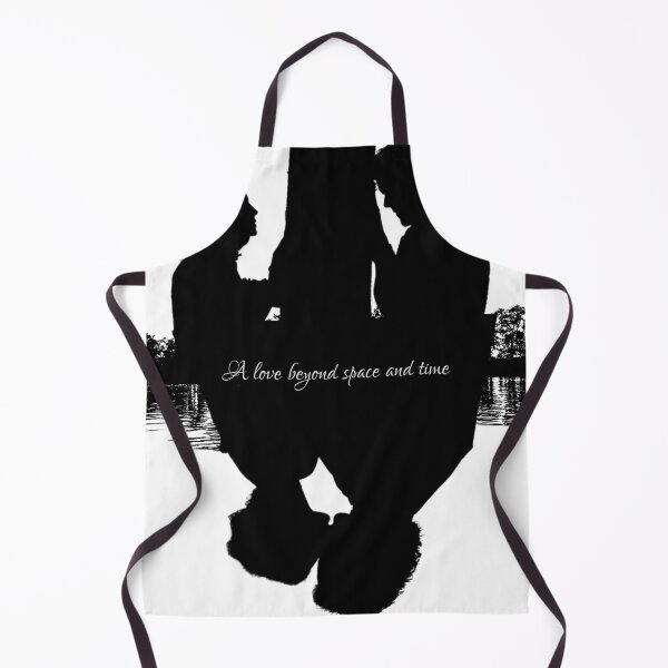 Item preview, Outlander Jamie and Claire A Love Beyond Space and Time Kiss Silhouette Reflection designed and sold by dealchica.