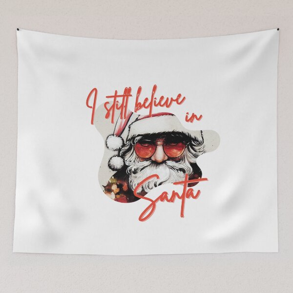 Item preview, Rock I Still Believe in Santa Quote designed and sold by TheCreativeFab.