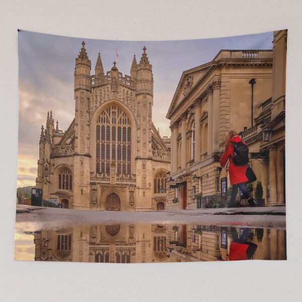 Item preview, Reflection of Bath Abbey designed and sold by Rowena Ko.
