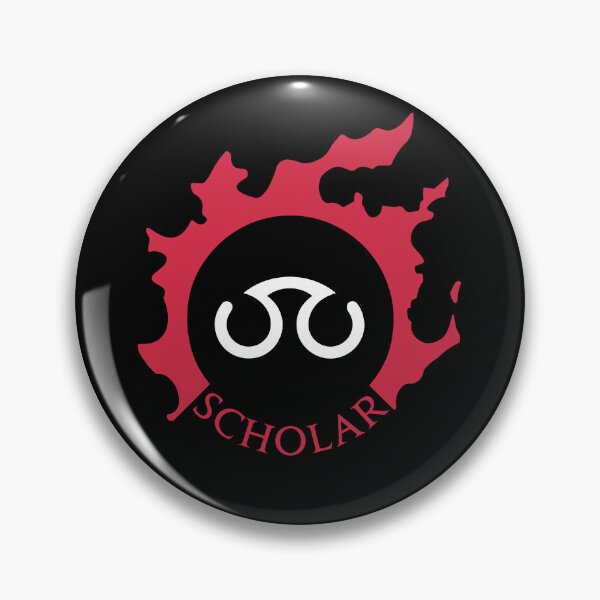 Item preview, FFXIV -  Scholar Logo designed and sold by ThePhookas.