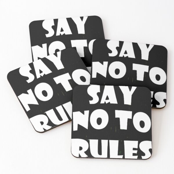 Item preview, SAY NO TO RULES T-shirt / and many other products....... designed and sold by Misnrays93.