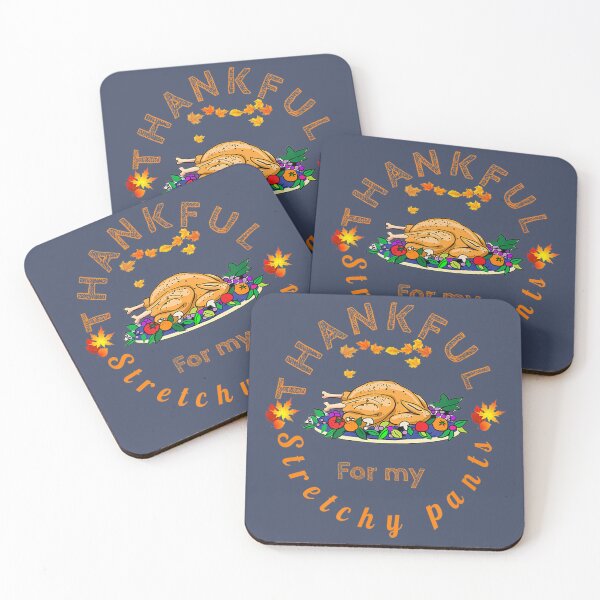 Item preview, Thankful for my stretchy pants funny Thanksgiving Turkey designed and sold by thelittleleaf.