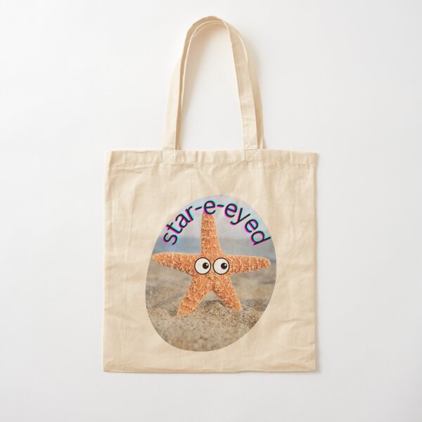 Star-e-eyed Cotton Tote Bag