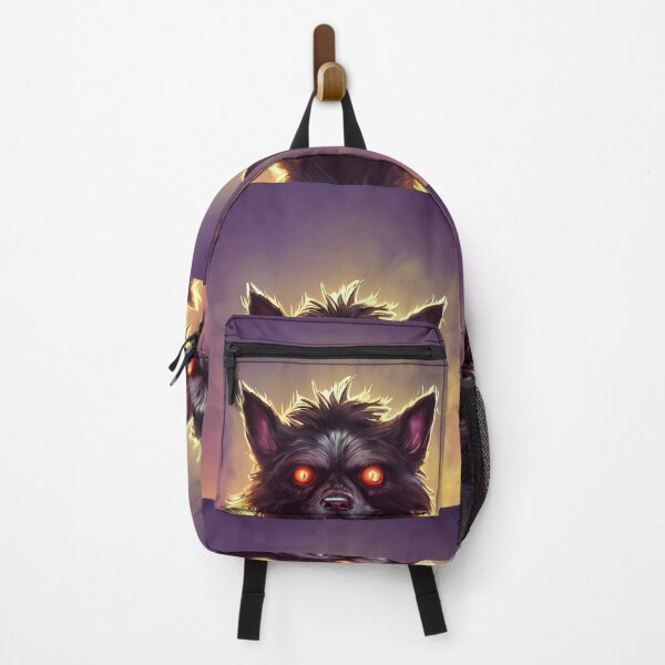 Item preview, cute dog with flaming eyes designed and sold by marunoens01.