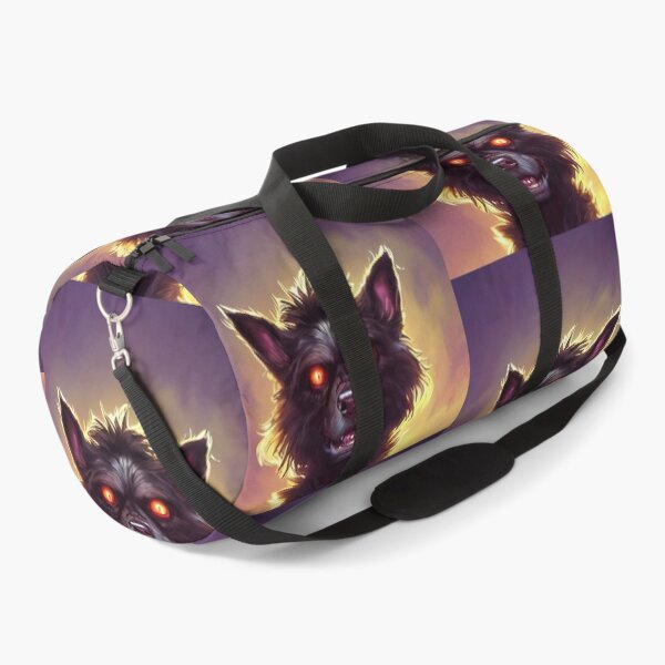 Item preview, cute dog with flaming eyes designed and sold by marunoens01.
